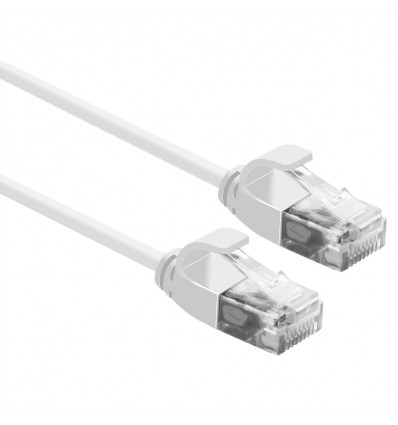 ROLINE UTP Data Center Patch Cord Cat.6A, LSOH, Slim, white, 2.0 m