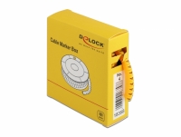 Delock Cable Marker Box, No. 4, yellow, 500 pieces