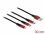 Delock USB Charging Cable 3 in 1 Type-A to Lightning™ / 2 x USB Type-C™ 30 cm