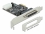 Delock PCI Express Card to 2 x Serial RS-232 with voltage supply 5 V / 12 V