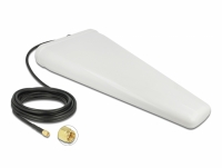 Delock LTE Antenna SMA plug 9 - 11 dB directional with connection cable (RG-58, 5 m) white outdoor