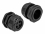 Delock Cable Gland PG29 for round cable with four cable entries black 2 pieces