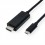 Kabelis Type C uz HDMI, M / M, 1.0m, Value