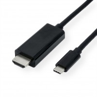 VALUE Type C - HDMI Cable, M/M, 1 m