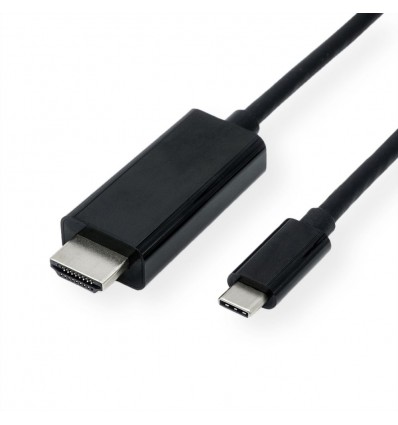 VALUE Type C - HDMI Cable, M/M, 1 m