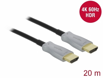 Delock Active Optical Cable HDMI 4K 60 Hz 20 m