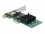 Delock PCI Express x1 Card 2 x RJ45 Gigabit LAN i350