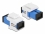 Delock Keystone Module SC Simplex female to SC Simplex female blue / white