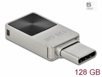 Delock Mini USB 3.2 Gen 1 USB-C™ Memory Stick 128 GB - Metal Housing