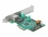 Delock PCI Express x1 Karte 1 x RJ45 2,5 Gigabit LAN PoE+ RTL8125