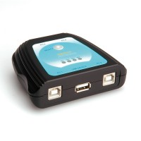 VALUE Manual USB 2.0 Printer Switch, 4 Ports