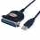ROLINE USB to IEEE1284 Converter, C36, black, 1.8 m, 1.8 m
