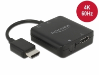 Delock HDMI Audio Extractor 4K 60 Hz compact