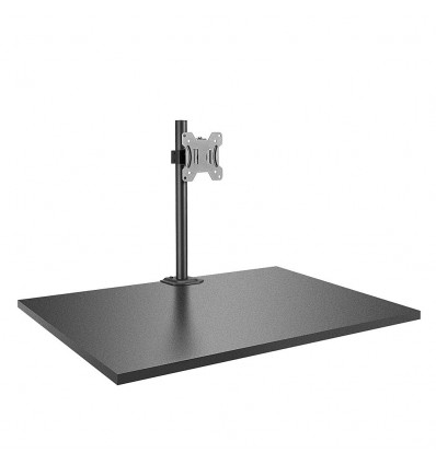 Single Display Short Bracket w/ Pole & Desk Clamp