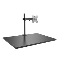 Single Display Bracket w/ Pole & Desk Clamp