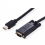 ROLINE Cable MiniDisplayPort - VGA, Mini DP M - VGA M, black, 3 m