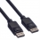 ROLINE DisplayPort v1.2 Cable, TPE, DP-DP, M/M, black, 1.5 m