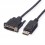 ROLINE DisplayPort Cable, DP-DVI (24+1), M/M, 1.0 m