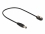 Delock DC Power Cable 5.5 x 2.1 mm male to connection for Block Battery 9 V