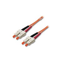 SC to SC OM2 Duplex Fibre Optic 50/125&mu;m Cable, 2m