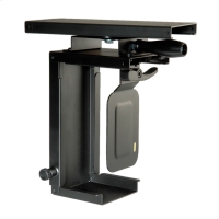 ROLINE Mini PC Holder, extendable, with rotation function, black