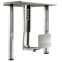 ROLINE PC Holder, silver