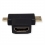 VALUE HDMI T-Adapter, HDMI - HDMI Mini + HDMI Micro