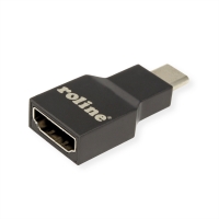 ROLINE Type C - HDMI Adapter, M/F, grey