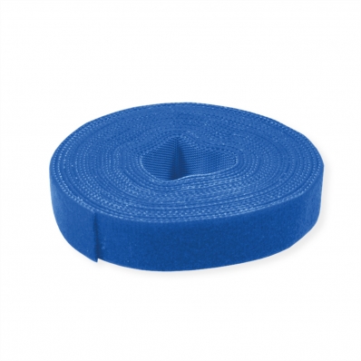 VALUE Strap Cable Tie Roll, Width 10mm, blue, 25 m