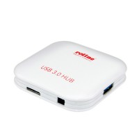 ROLINE USB 3.0 Hub, 4 Ports, with Power Supply