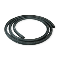 ROLINE PVC Cable Conduit, Self Closing, black, 2.5 m