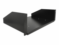 Delock 19″ Pull-out Plate 3U, black