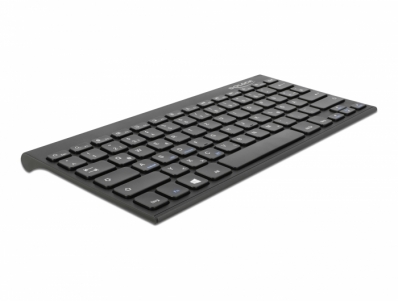 Delock Bluetooth Mini Keyboard for Windows / Android / iOS - rechargeable black