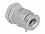 Delock Cable Gland PG21 with strain relief and bending protection grey