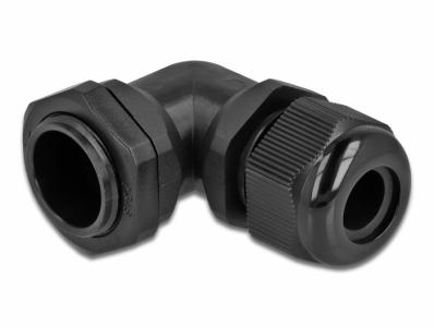 Delock Cable Gland 90° angled PG16 black