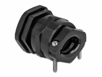 Delock Cable Gland PG29 with strain relief and bending protection black