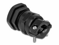 Delock Cable Gland PG13.5 with strain relief and bending protection black