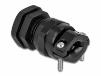Delock Cable Gland PG11 with strain relief and bending protection black