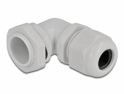 Delock Cable Gland 90° angled PG13.5 grey