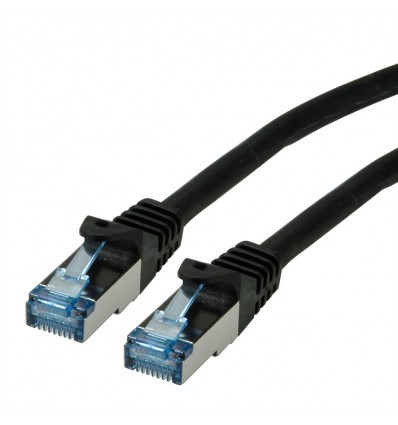 ROLINE S/FTP Patch Cord Cat.6A, Component Level, LSOH, black, 1.5 m