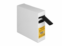Delock Heat shrink tube Box, with inside adhesive, shrinkage ratio 3:1, 5 m x 19.1 mm black