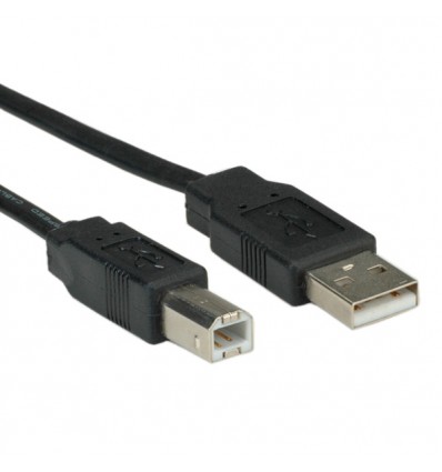 ROLINE USB 2.0 Flat Cable 0.8 m