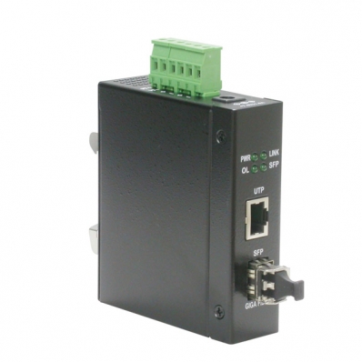 ROLINE Industrial Converter RJ-45, LWL 1000SX/LC