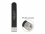 Delock WLAN 802.11 b/g/n Antenna RP-SMA plug 1.7 - 3.7 dBi omnidirectional fixed with flexible material black