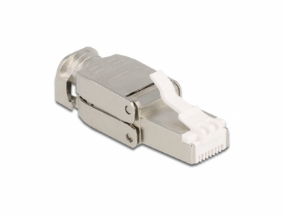 Delock RJ45 plug Cat.6A STP toolfree