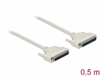 Delock Serial Cable D-Sub 37 male to male 0.5 m
