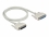 Delock Serial Cable D-Sub 25 male to female 1 m