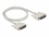 Delock Serial Cable D-Sub 25 male to male 1 m