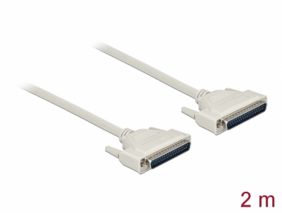 Delock Serial Cable D-Sub 37 male to male 2 m