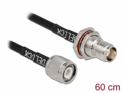 Delock Antenna Cable TNC plug to TNC jack RG-58 60 cm